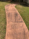 Power Washed Driveway