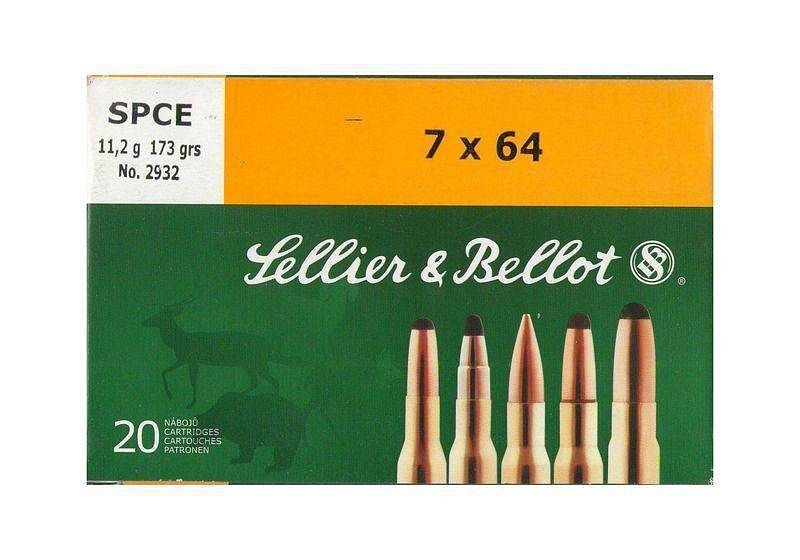 Sellier&Bellot 7x64 golyós lőszer SPCE