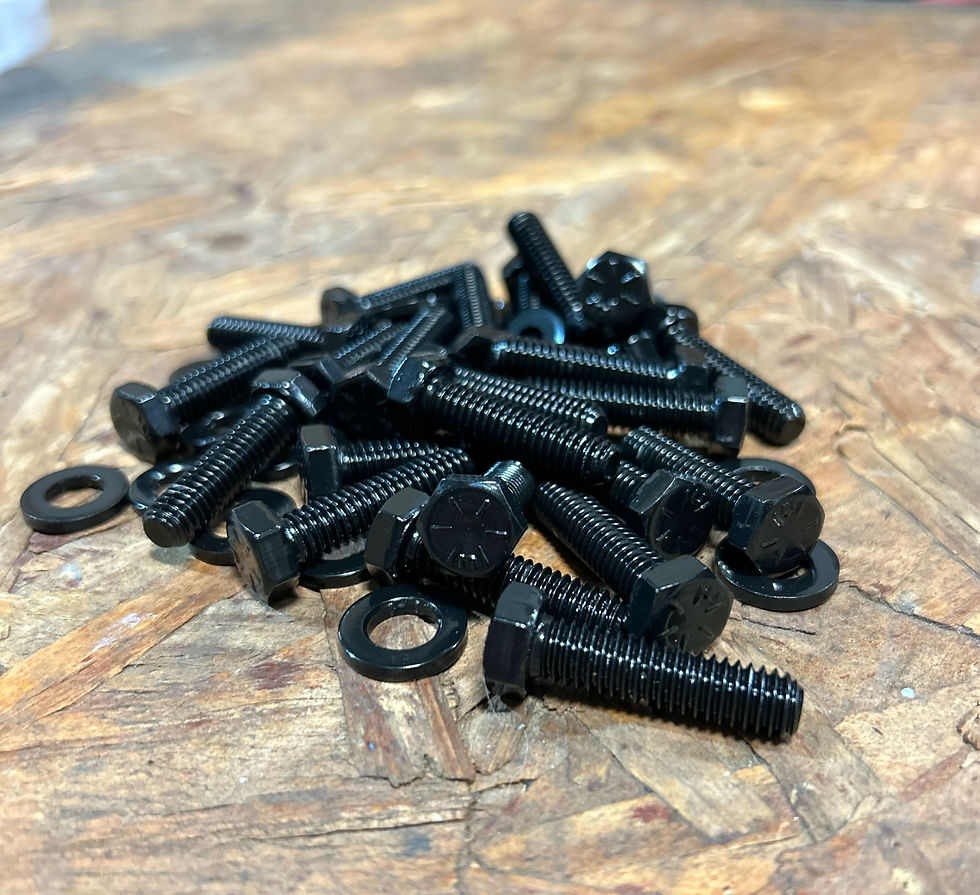 Grade 8 Beadlock Bolt Kit Gloss Black ECoat mysite