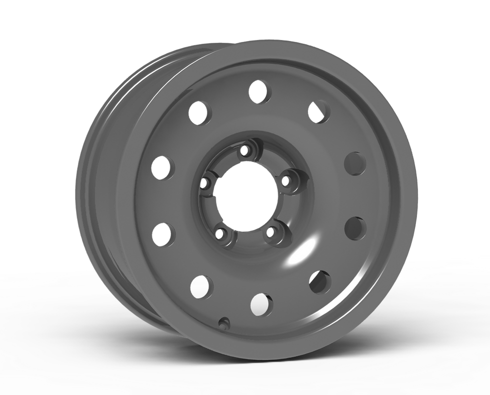 Thumbnail: CLASSIC 17x8.5" Smooth Lip NonBeadlock Wheel 5/6lug