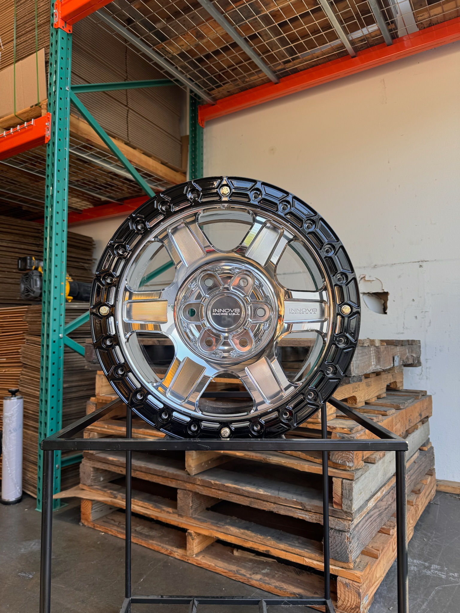 G400 17X9 BEADLOCK 6x5.5" RACE DRILLED 4.5"BS -12mm QTY 5 AVAILABLE