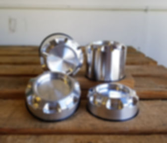 2001+ GM & 2003+ RAM 8lug Center Cap Kit - Short/Mid combo
