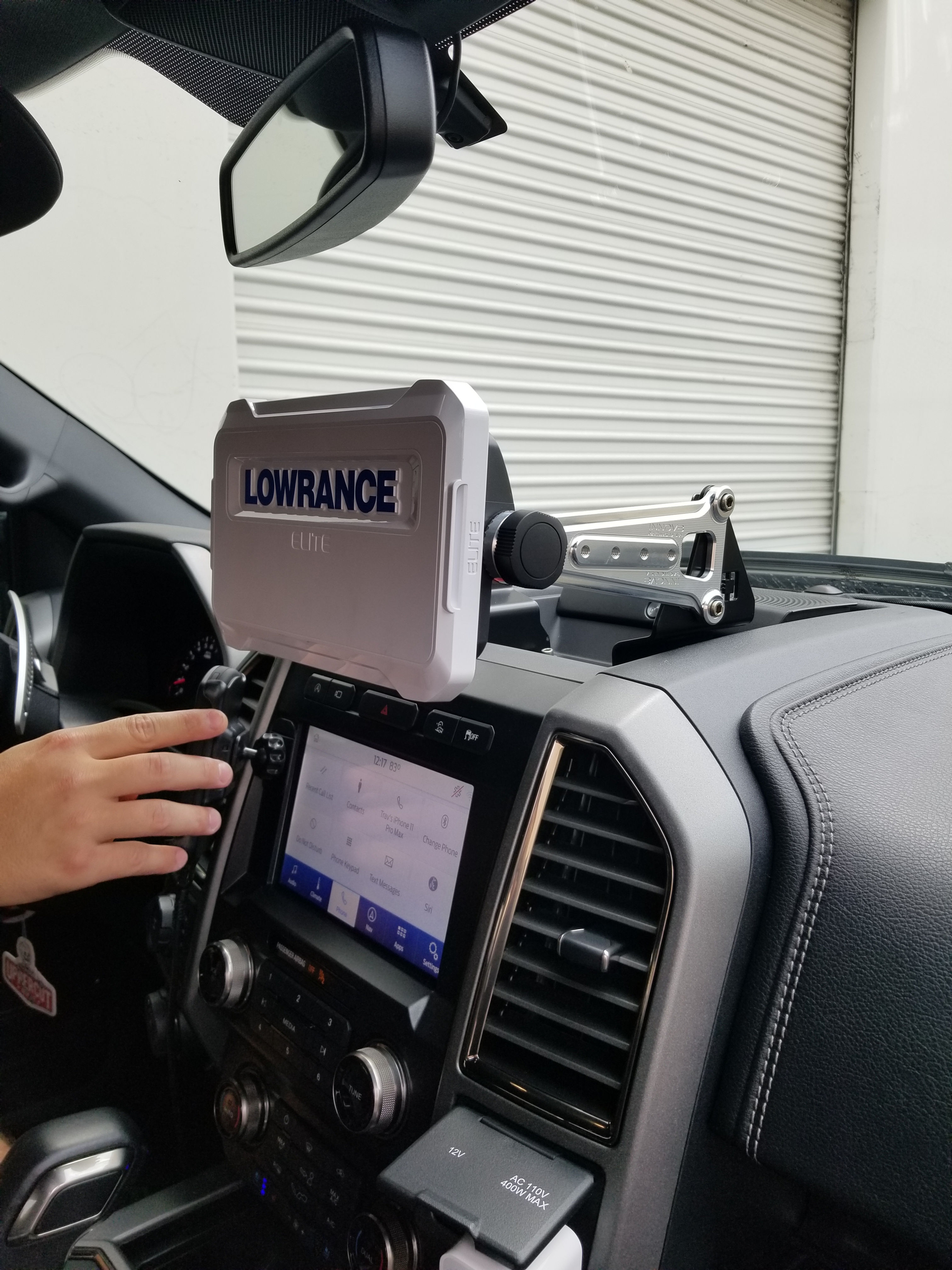 2015-20 F150/RAPTOR 2017-21 SUPERDUTY GPS MOUNT - RIGID MOUNT