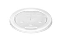 Tapas con perforacion para popote para vasos de papel dsp