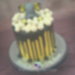 Elephant Drip Cake