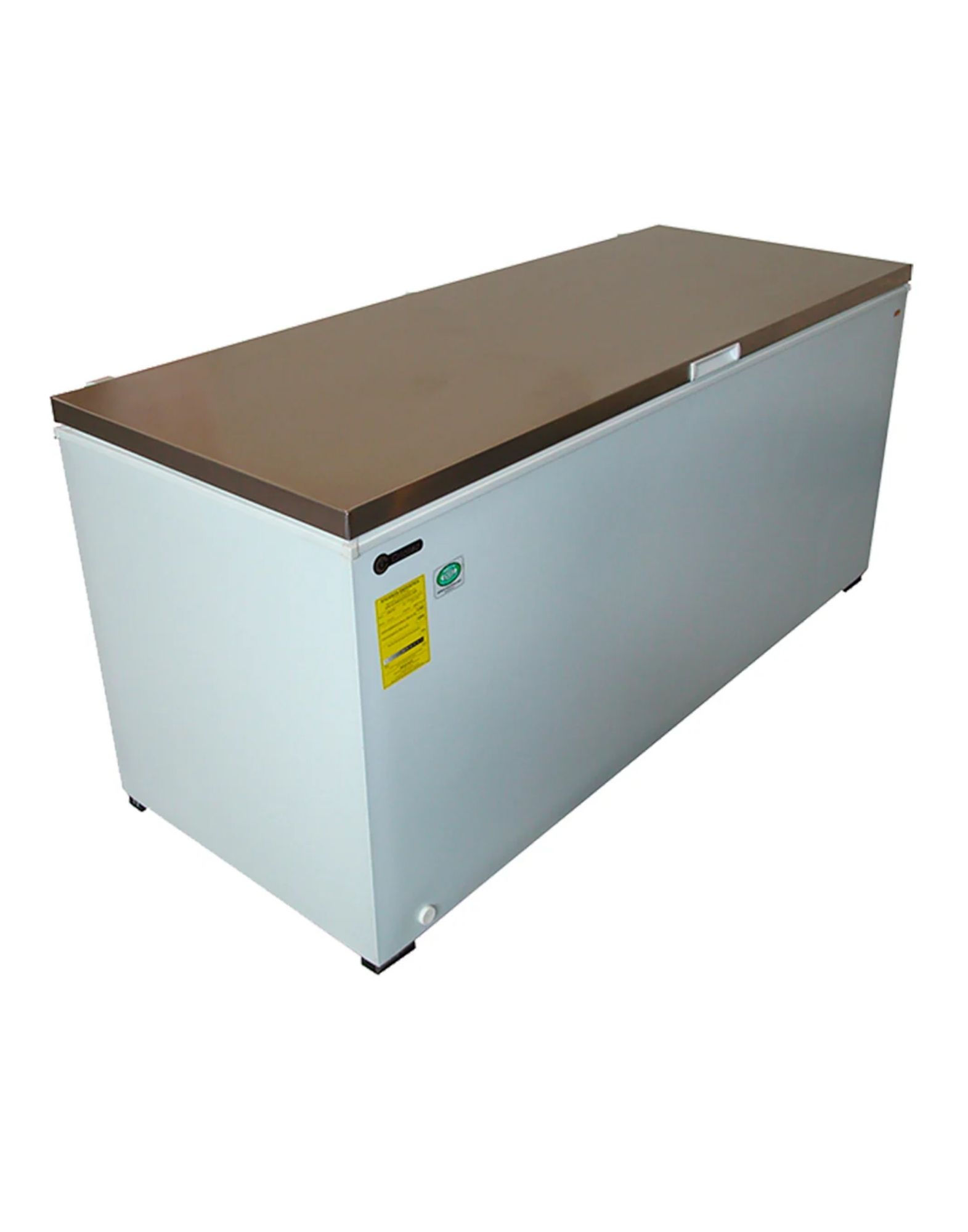 CONGELADOR HORIZONTAL 25 FT TAPA ACERO INOXIDABLE CRIOTEC