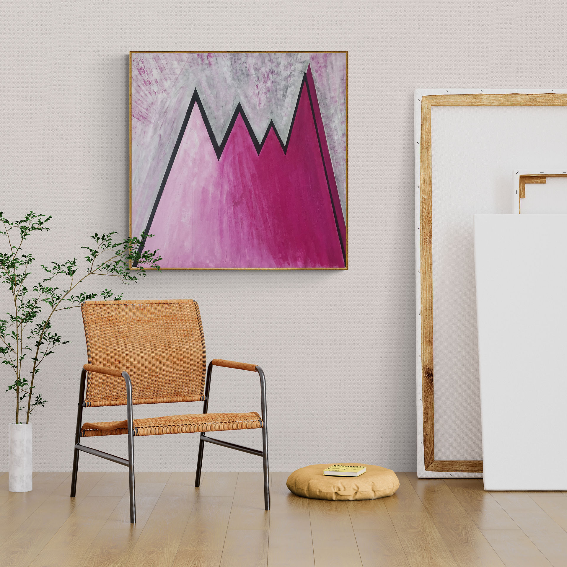 Intuition Inspired Art Feminine Power Painting Empowering Home Decor Intuitive Artwork for Living Room Dream Focused Art Believe in Yourself Painting Inspirational Feminine Art Pink Energy Canvas Message Driven Art Mountain Calling Painting Self-Belief Inspiration Art with a Message Follow Your Intuition Decor Dreams and Self Discovery Feminine Energy Expression Artistic Self Belief Empowering Artwork Series Inspirational Home Art The Power Within Painting