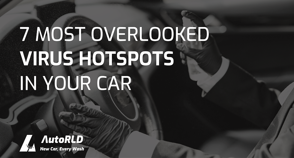 7 Most Overlooked Virus Hotspots In Your Car