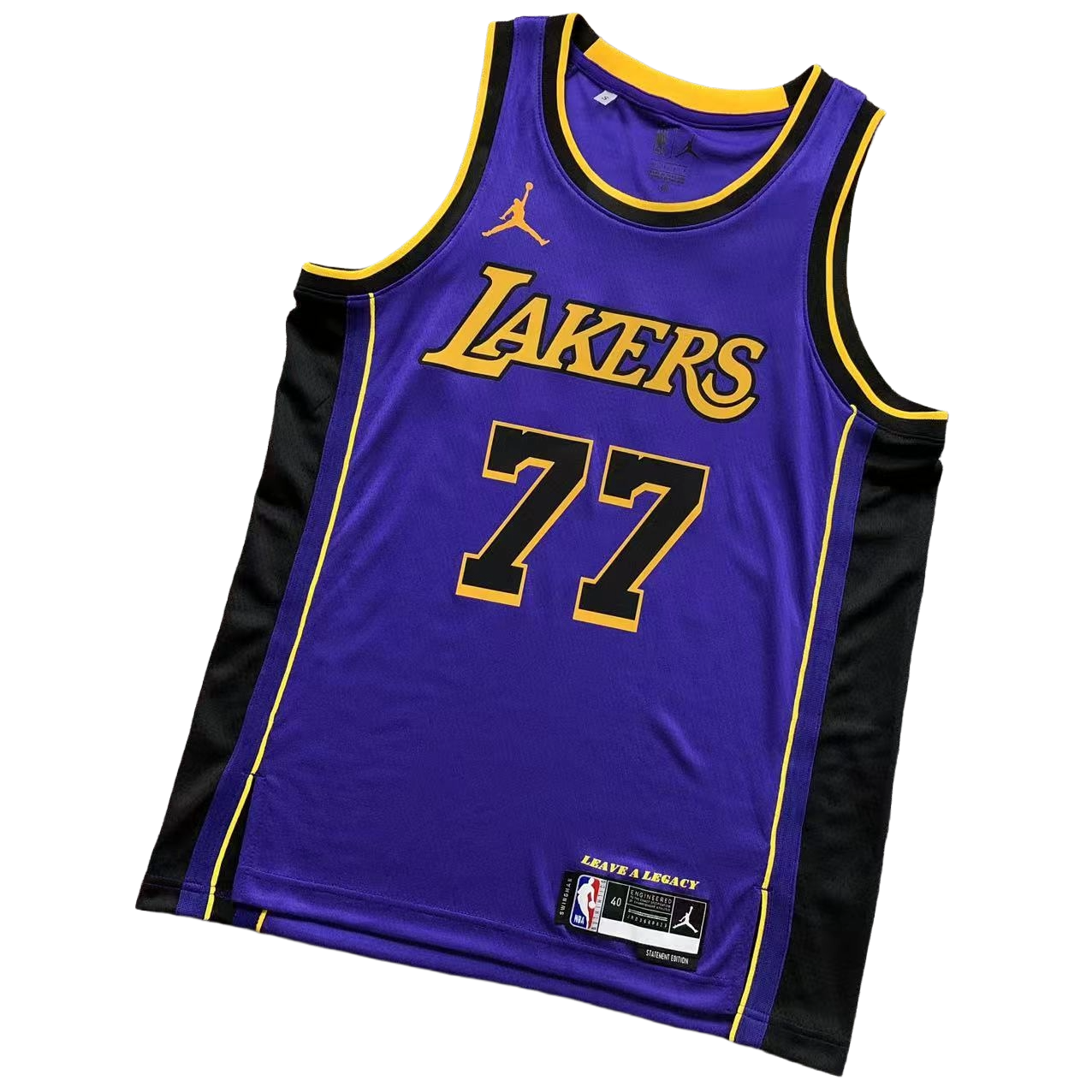 Luka Dončić #77 Los Angeles Lakers Jordan Brand Statement Edition Jersey