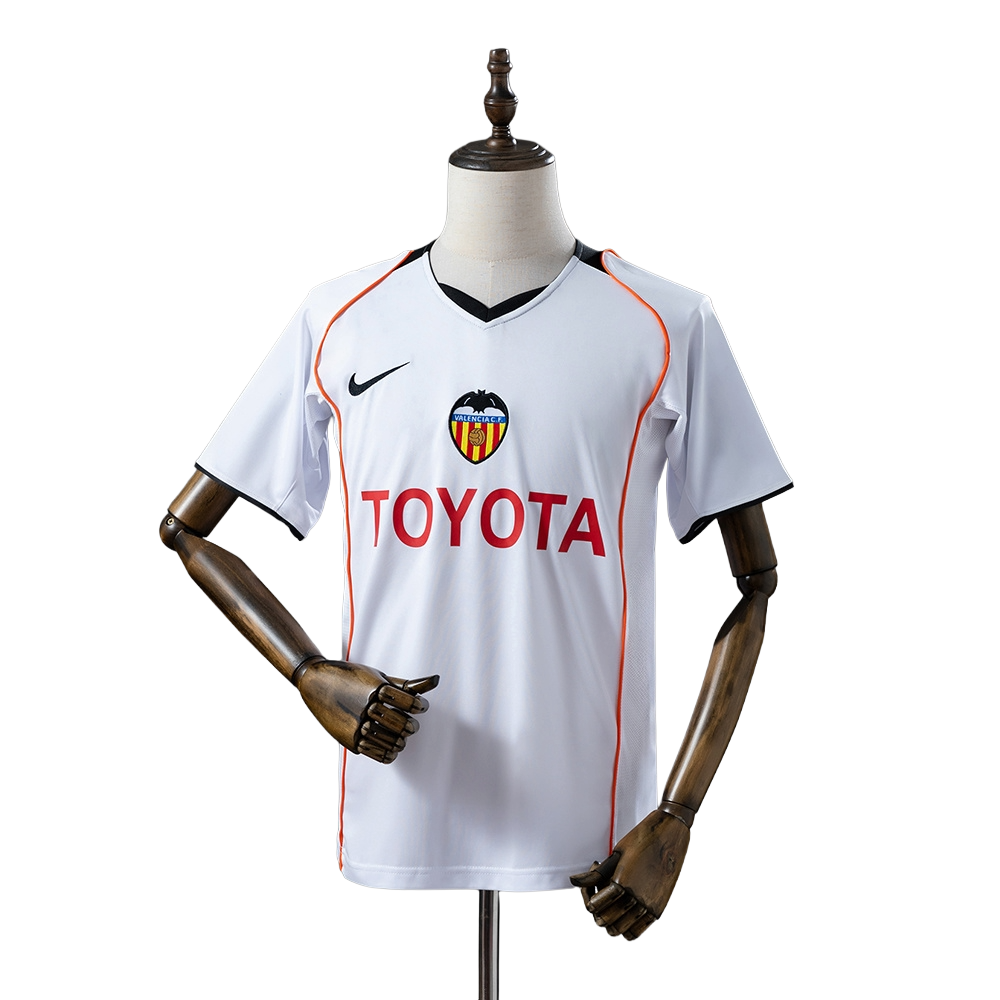2004–2005 Valencia CF Home Football Shirt Soccer Jersey