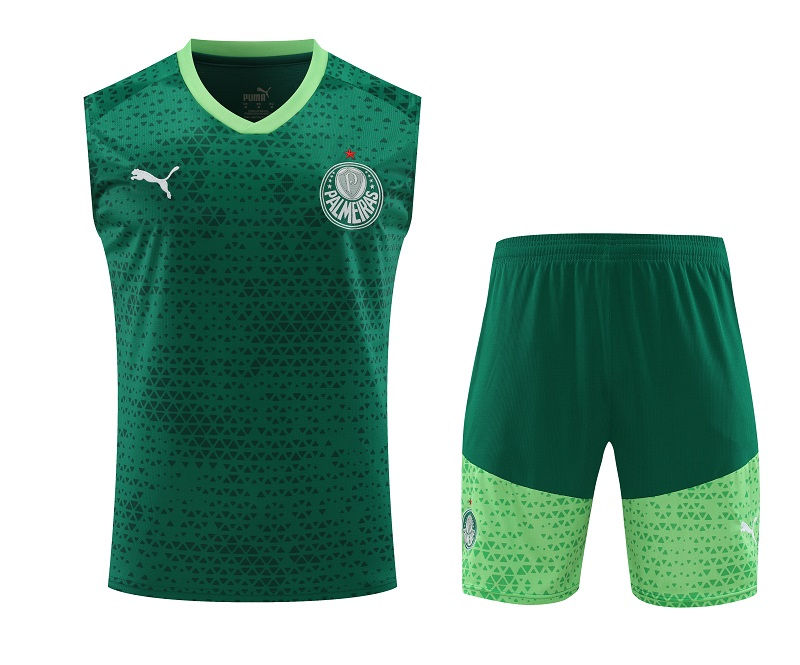2024-25 SE Palmeiras Football Club Soccer Training Vest Full Kit BNWT