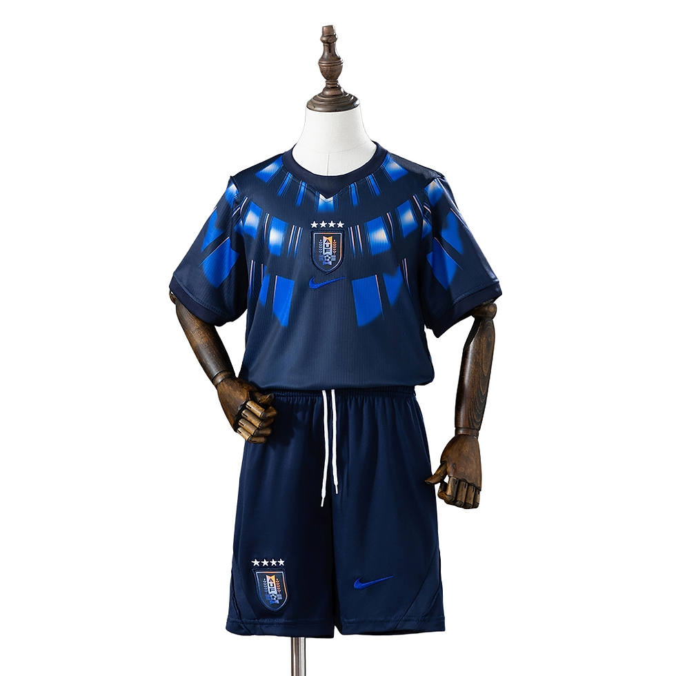 Thumbnail: 2026-27 Uruguay national football team Away Soccer Kids Kit