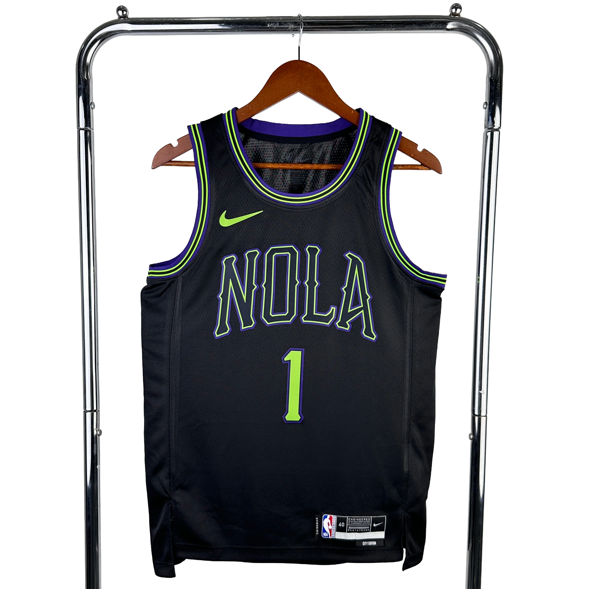 2025-26 New Orleans Pelicans Basketball team NBA City Edition Swingman Jersey