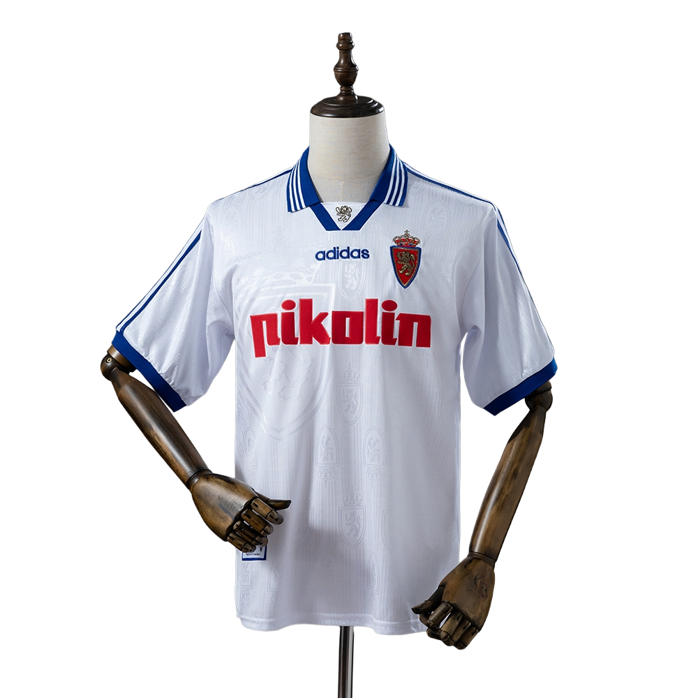 Adidas Real Zaragoza 1997-1998 Home Retro Football Shirt
