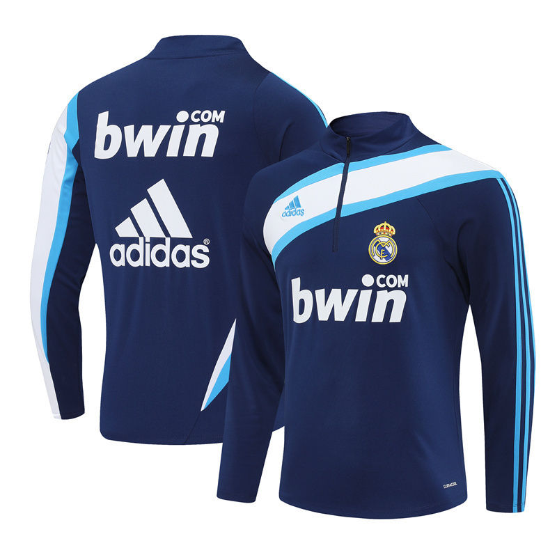 Real Madrid 2009/2010 Training Top Quarter-Zip Pullover