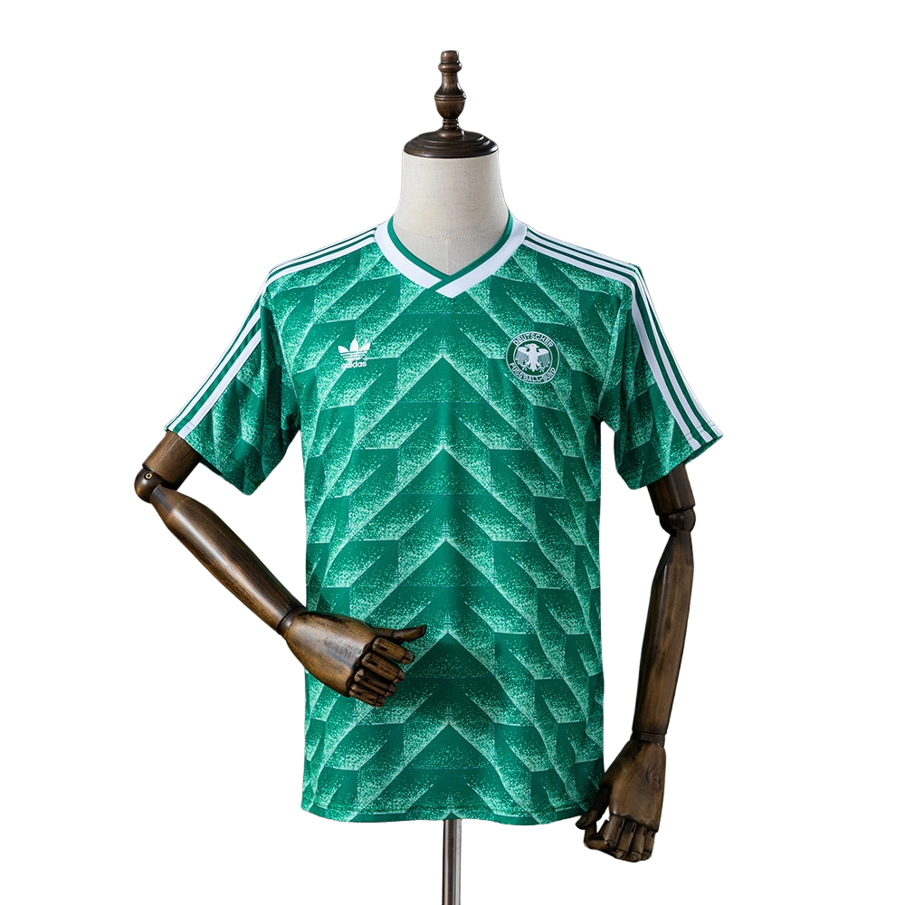 1990-91 Germany national football team Away Retro Vintage Soccer Jersey Shirt