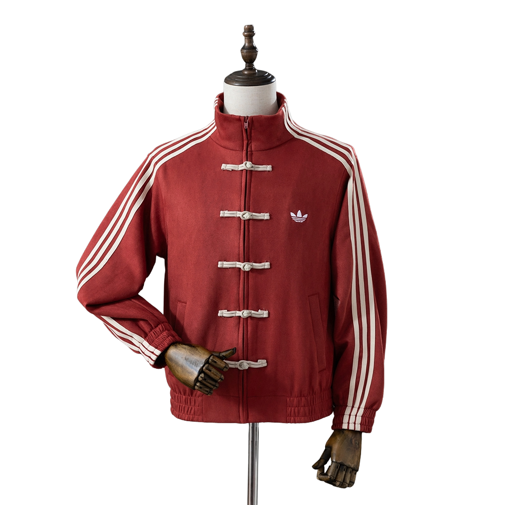 2026 Adidas Originals Snake Year Limited New Chinese Stand Collar Jacket Casual