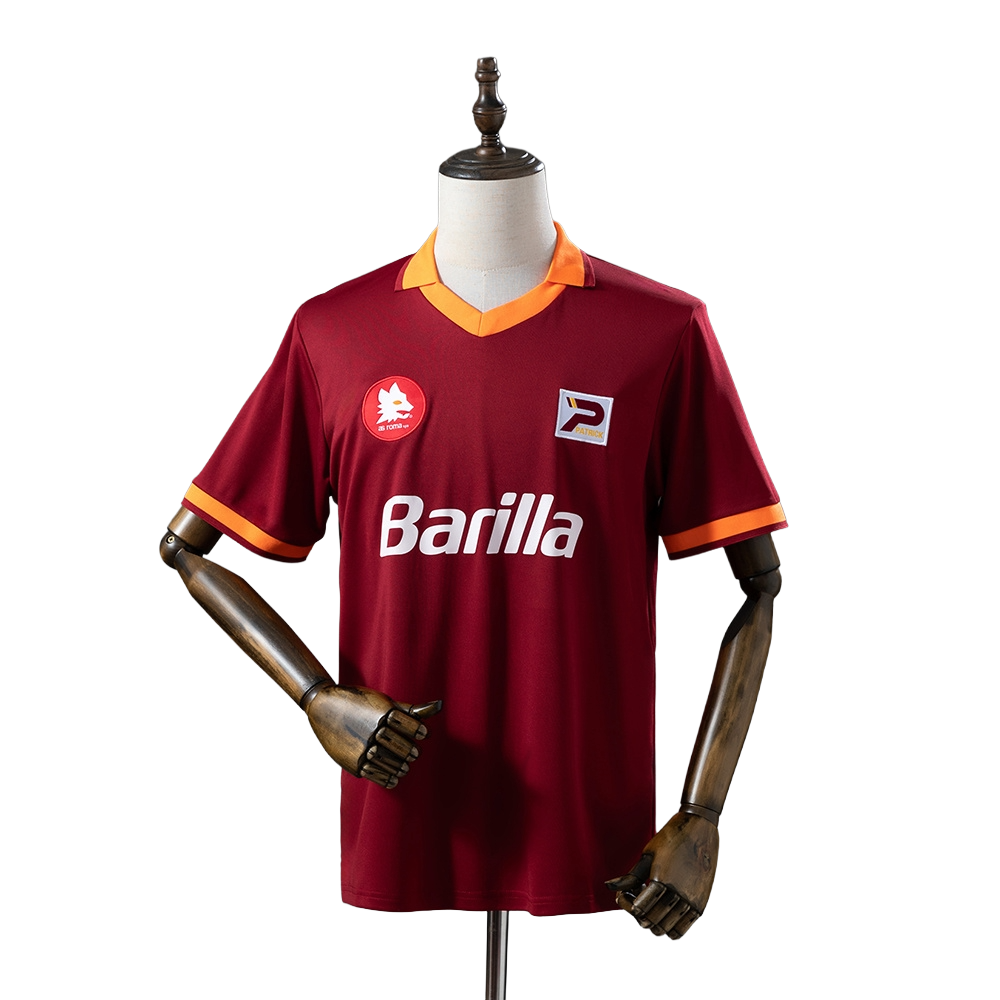 AS Roma 1982-83 Retro Home Football Shirt Soccer Jersey