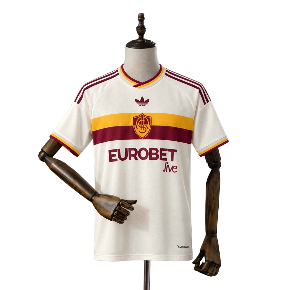 2026-27 AS Roma Away Soccer Jersey Football Shirt