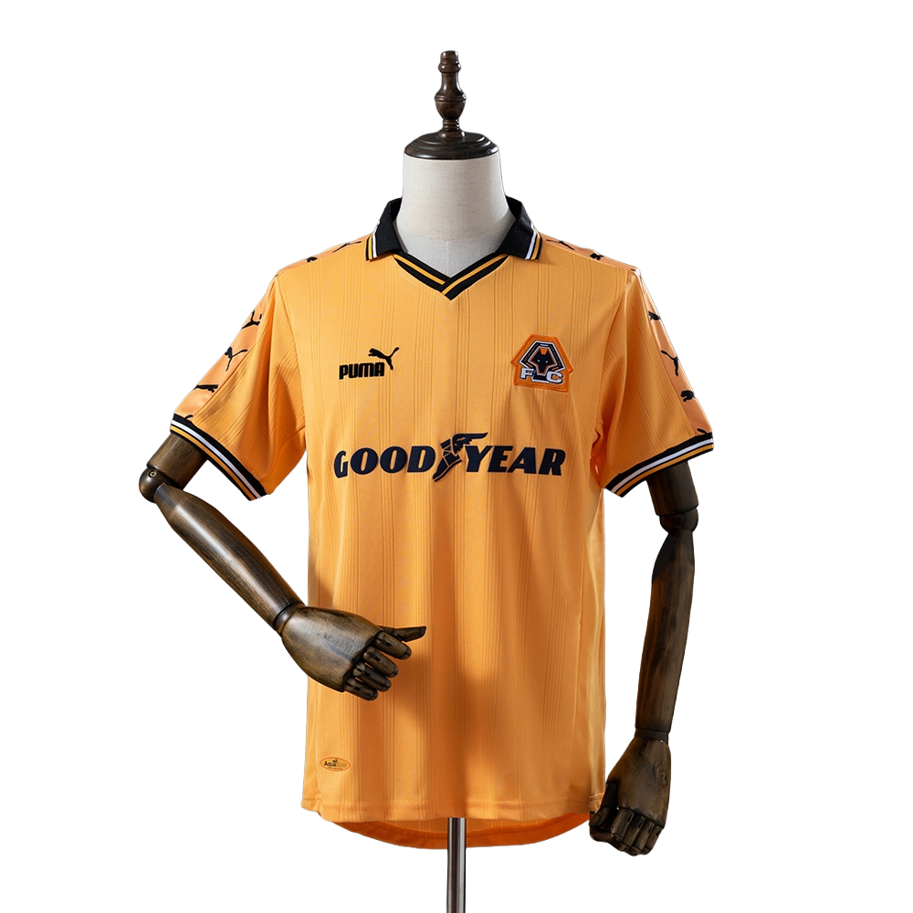 Wolverhampton Wanderers 1998-1999 Home Football Shirt Soccer Jersey