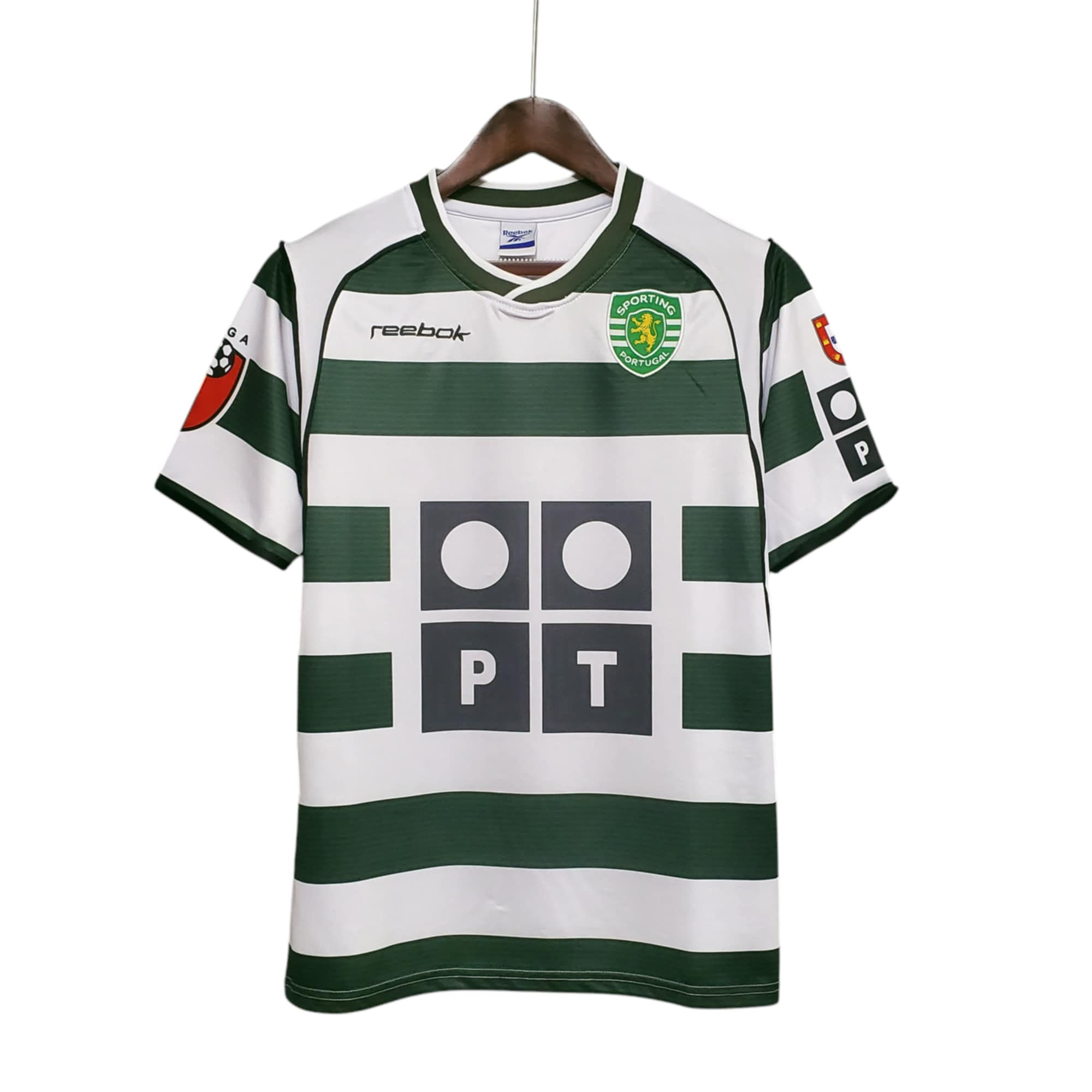Sporting CP Home 02-03 Jersey Retro Classic Vintage Soccer Football Fußball BNWT