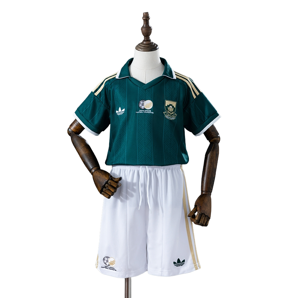 2026-27 South Africa national soccer team Away Soccer Kids Kit BNWT