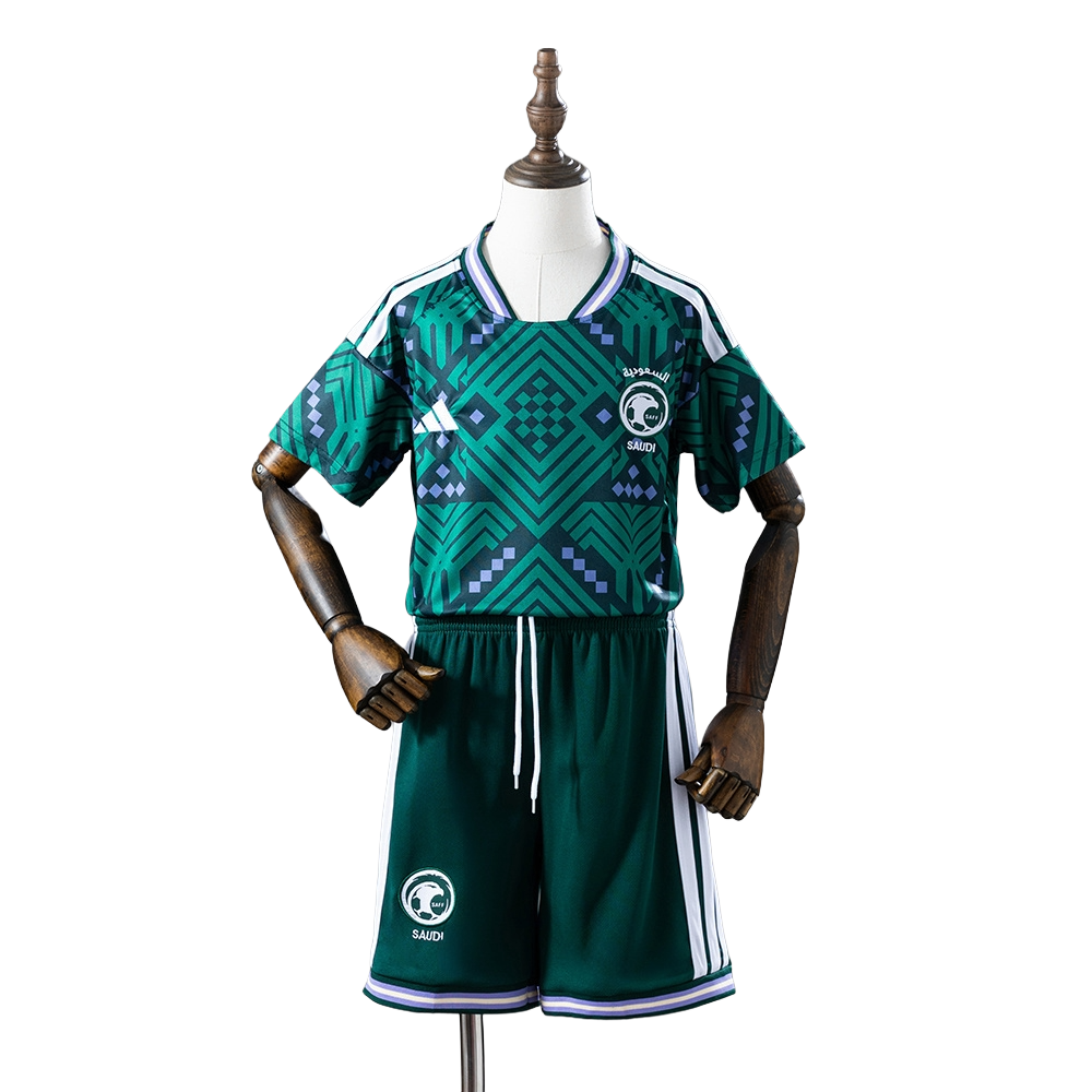 2026-27 Saudi Arabia national football team Home Soccer Kids Kit BNWT