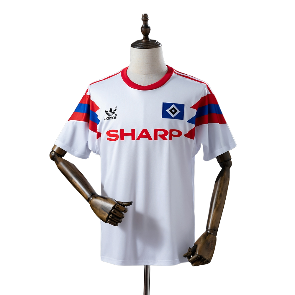 Hamburger SV 1993/1994 Retro Home Football Shirt Soccer Jersey