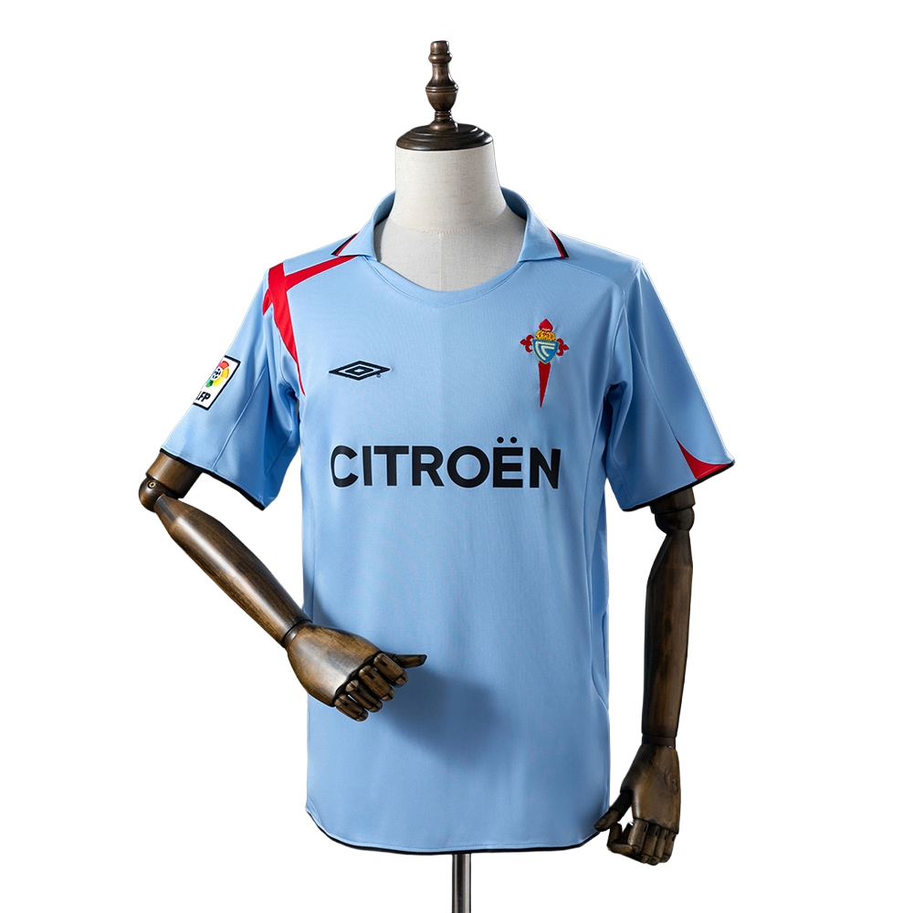 2005-07 RC Celta de Vigo Football Club Home Retro Soccer Jersey Shirt BNWT