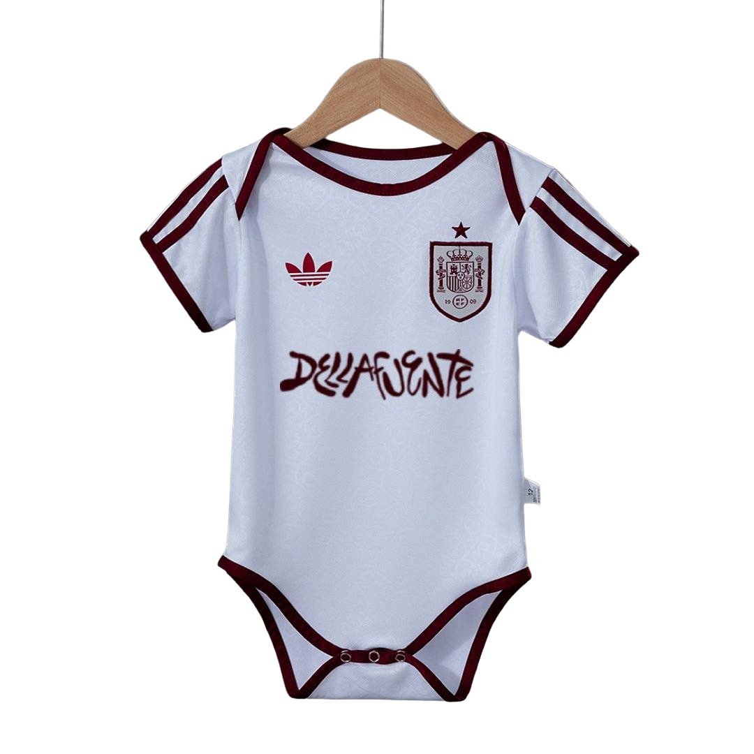 2026-27 Spain national football team X DELLAFUENTE Soccer Baby Bodysuit BNWT