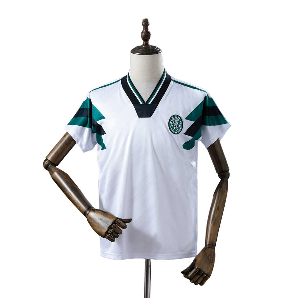 Sporting CP 1993-1994 Retro Away Football Shirt Soccer Jersey