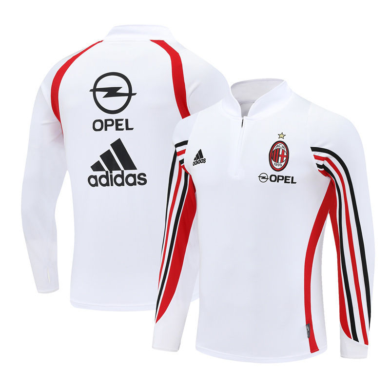 AC Milan 2003/2004 Retro Training Top Quarter-Zip Pullover