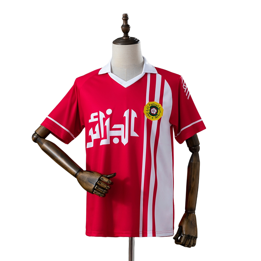 Algeria 1986 World Cup Retro Away Football Shirt Soccer Jersey