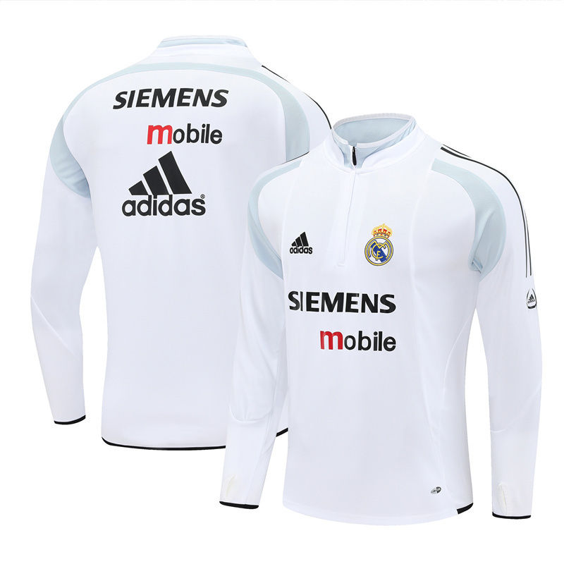 Real Madrid 2004/2005 Training Top Quarter-Zip Pullover