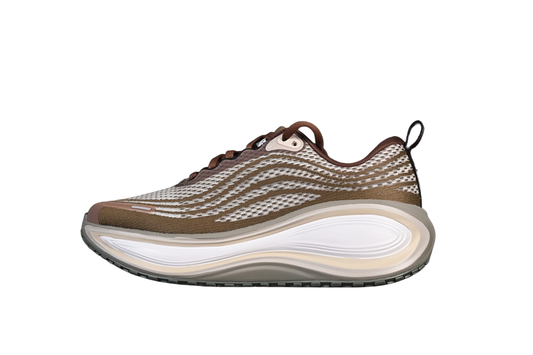 AIR ZOOM VOMERO PLUS AIR CUSHION SHOES COFFEE/WHITE Brand New With Bo