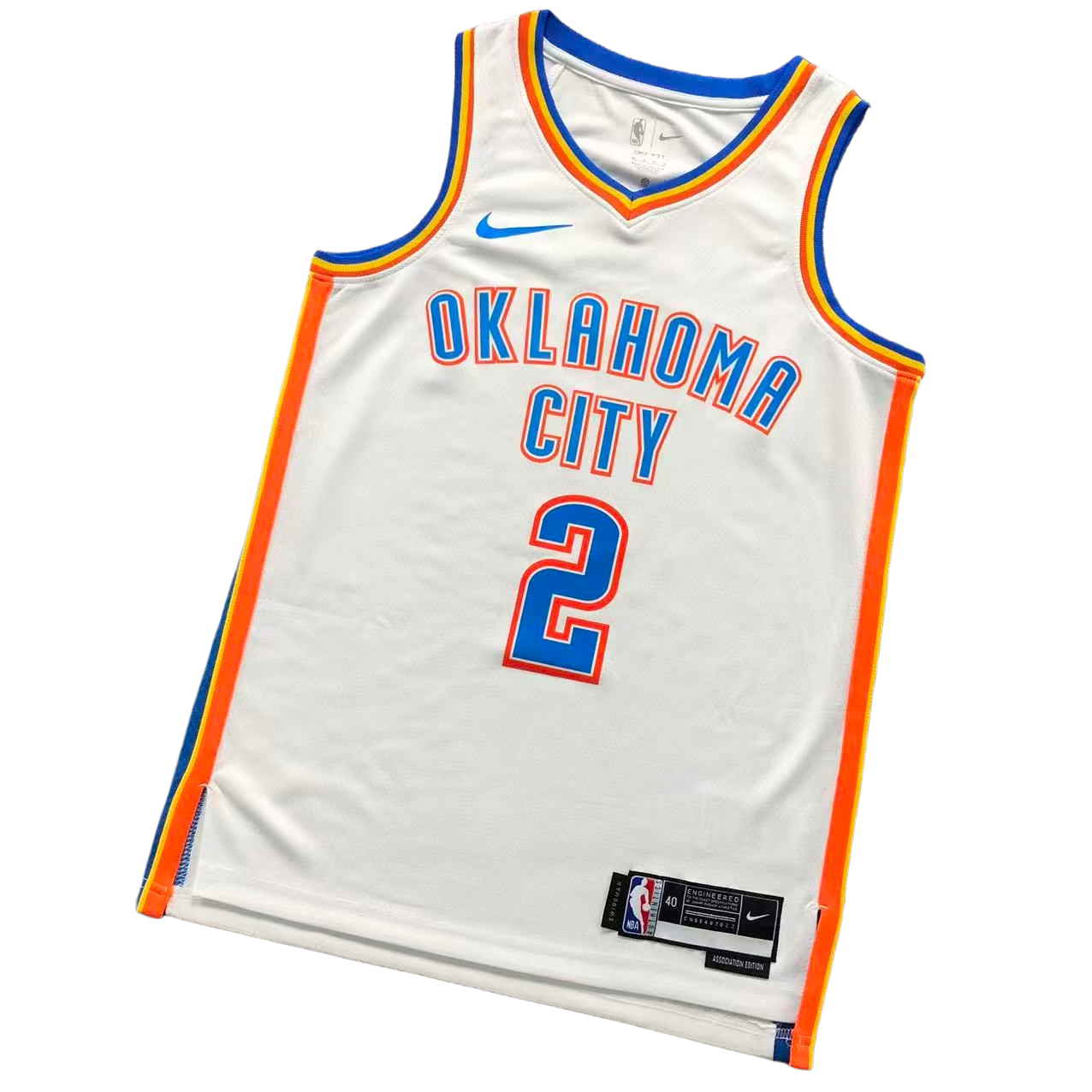 Oklahoma City Thunder Shai Gilgeous-Alexander #2 Association Edition Jersey