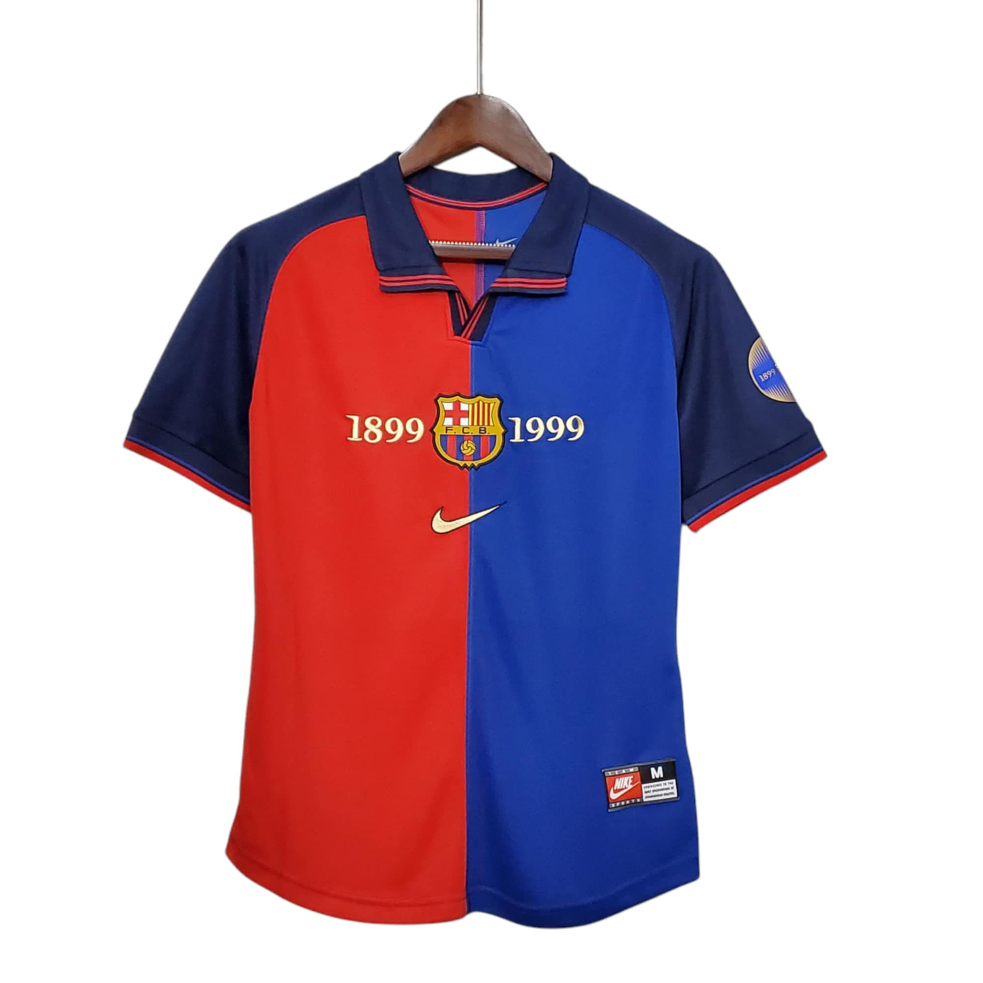 Barcelona Home 1999 Jersey Retro Classic Vintage Soccer Football Fußball BNWT