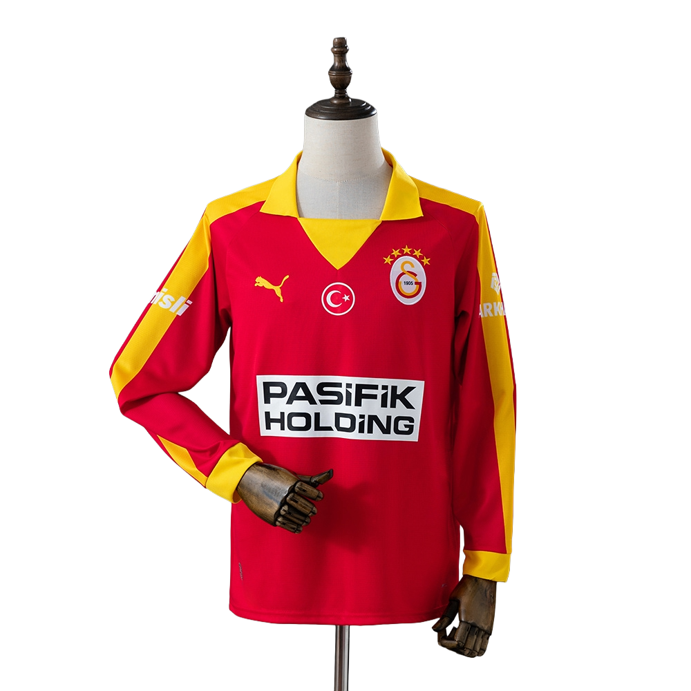 2025-26 Galatasaray S.K. Football Club Retro Edition Soccer Jersey Shirt