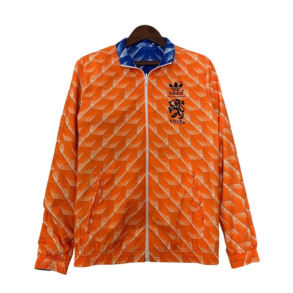 Thumbnail: 2023-24 Netherlands national football team Track Jacket Reversible Full Zip BNWT