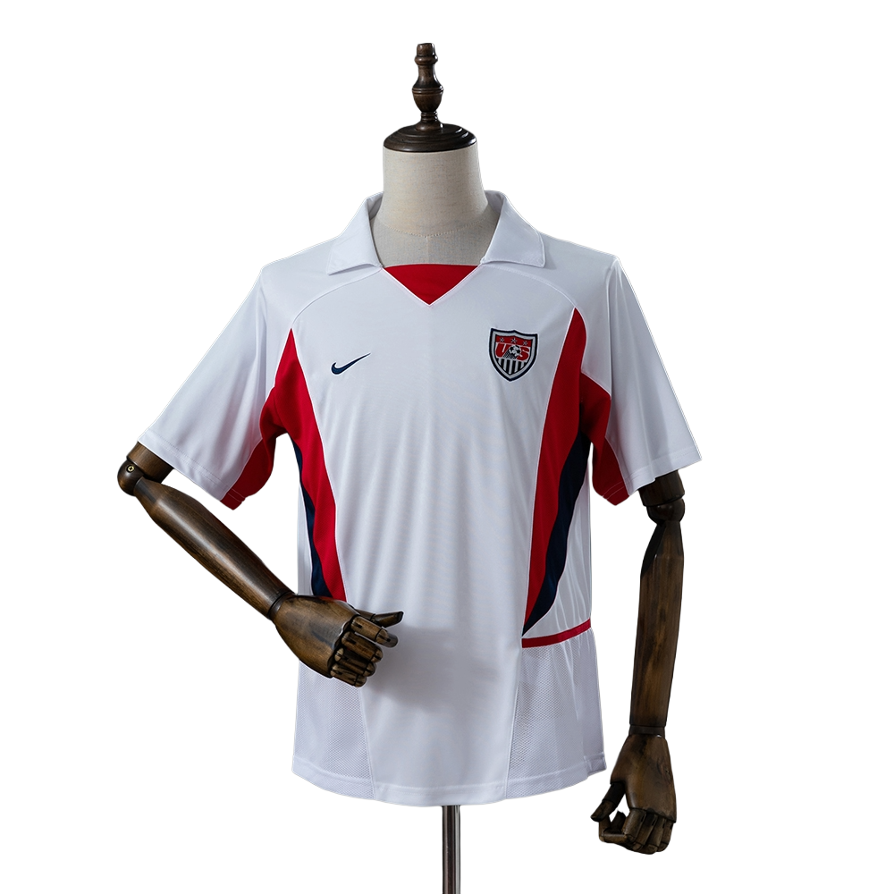 2002-2004 USA Home Football Shirt Soccer Jersey