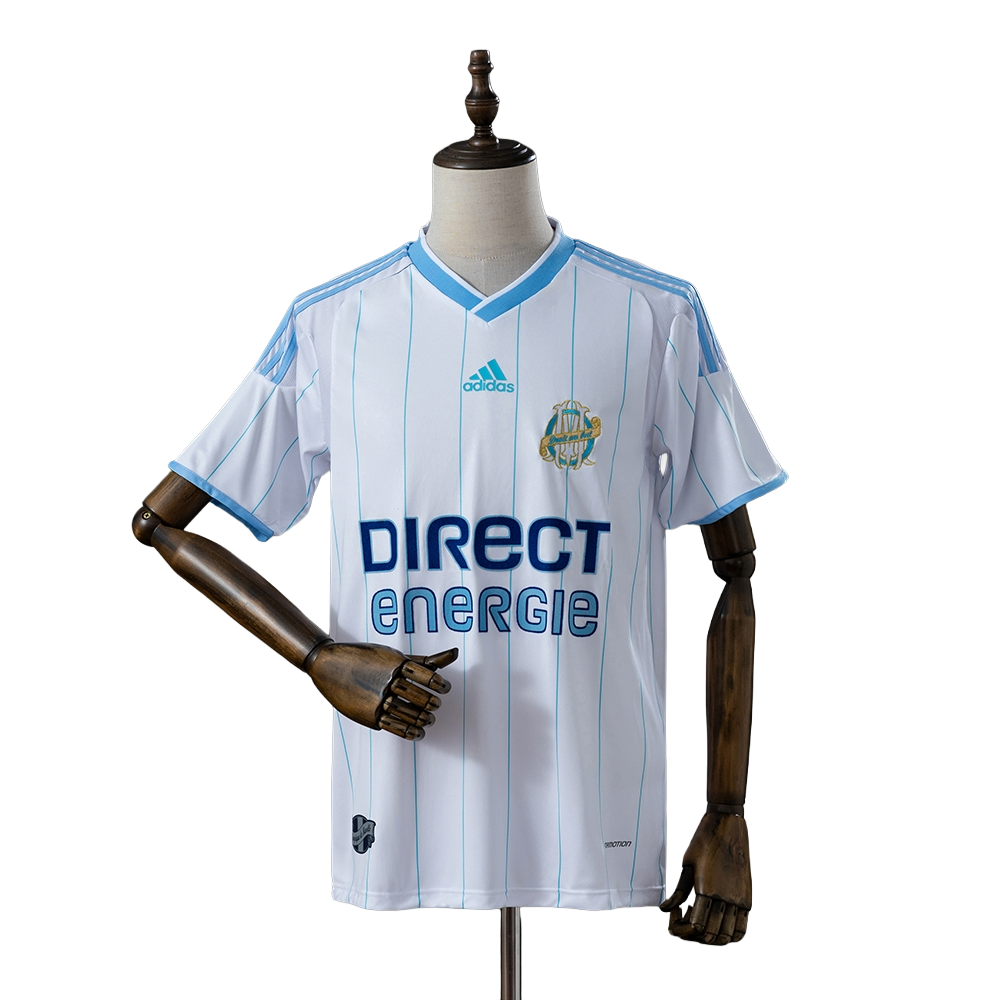 2009/2010 Olympique de Marseille Home Football Shirt Soccer Jersey