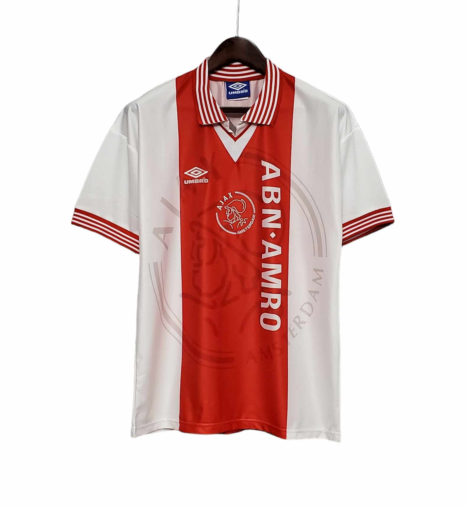 Ajax Football Home 95/96 Retro Classic Vintage Soccer Calcio fútbol Fußball BNWT