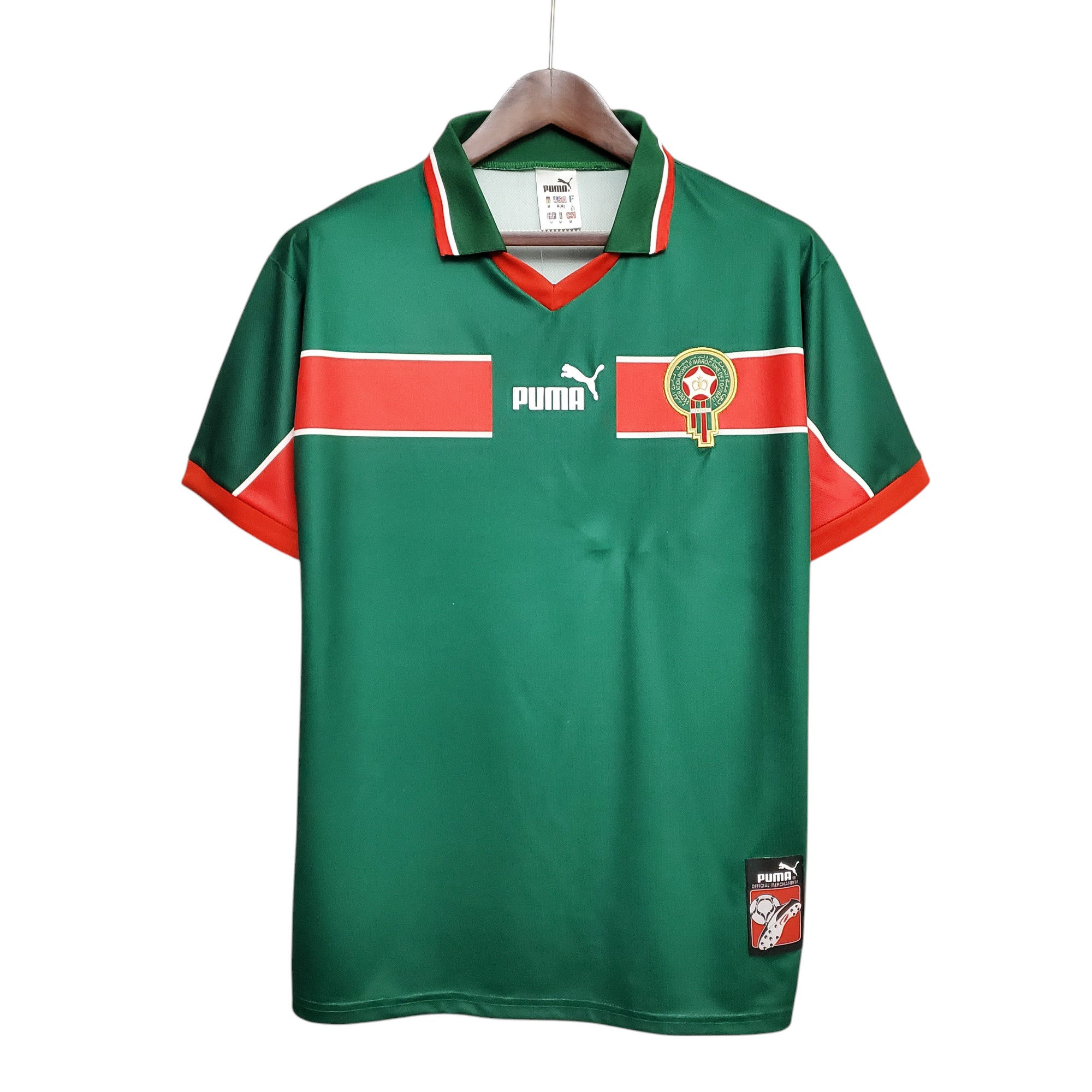 Morocco Away 1998 Jersey Retro Classic Vintage Soccer Football Fußball BNWT