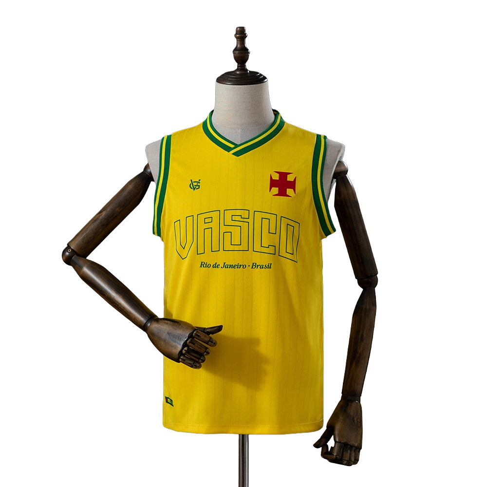 CR Vasco da Gama "Canária da Colina" Official Basketball Training Tank Top