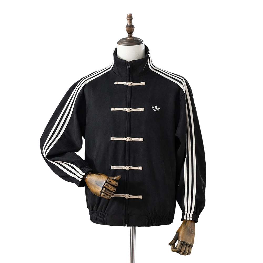 2026 Adidas Originals Snake Year Limited New Chinese Stand Collar Jacket Casual