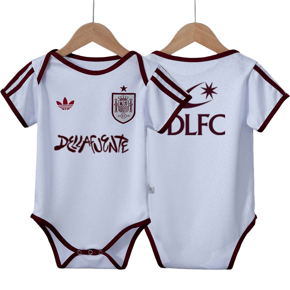 2026-27 Spain national football team X DELLAFUENTE Soccer Baby Bodysuit BNWT