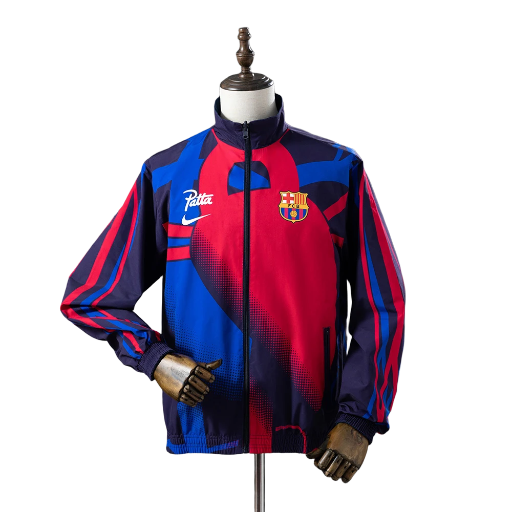 Thumbnail: 2023-24 Barcelona x Patta Culers del Món Full Zip Reversible Anthem Track Jacket