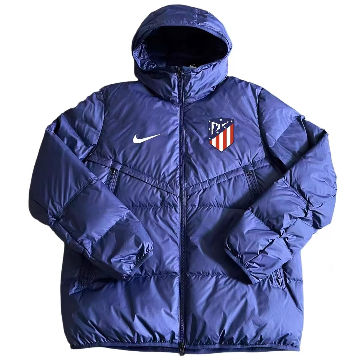 Atlético Madrid Puffer Jacket Winter Coat Hooded