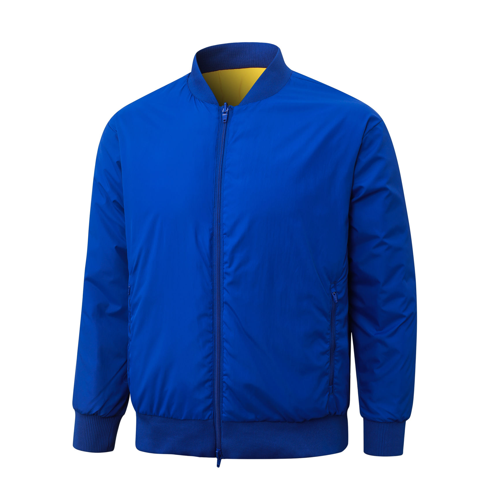 Reversible Blue and Yellow Bomber Jacket BNWT