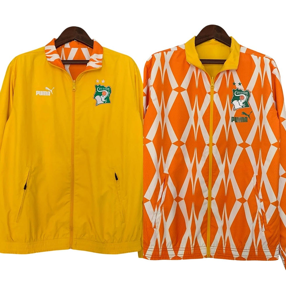 Thumbnail: 2023-24 Ivory Coast national football team Track Jacket Reversible Full Zip BNWT